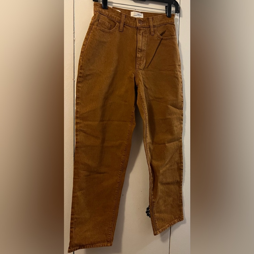 UNIVERSAL THREAD JEANS NWT (00/24R)  COLOR CAMEL